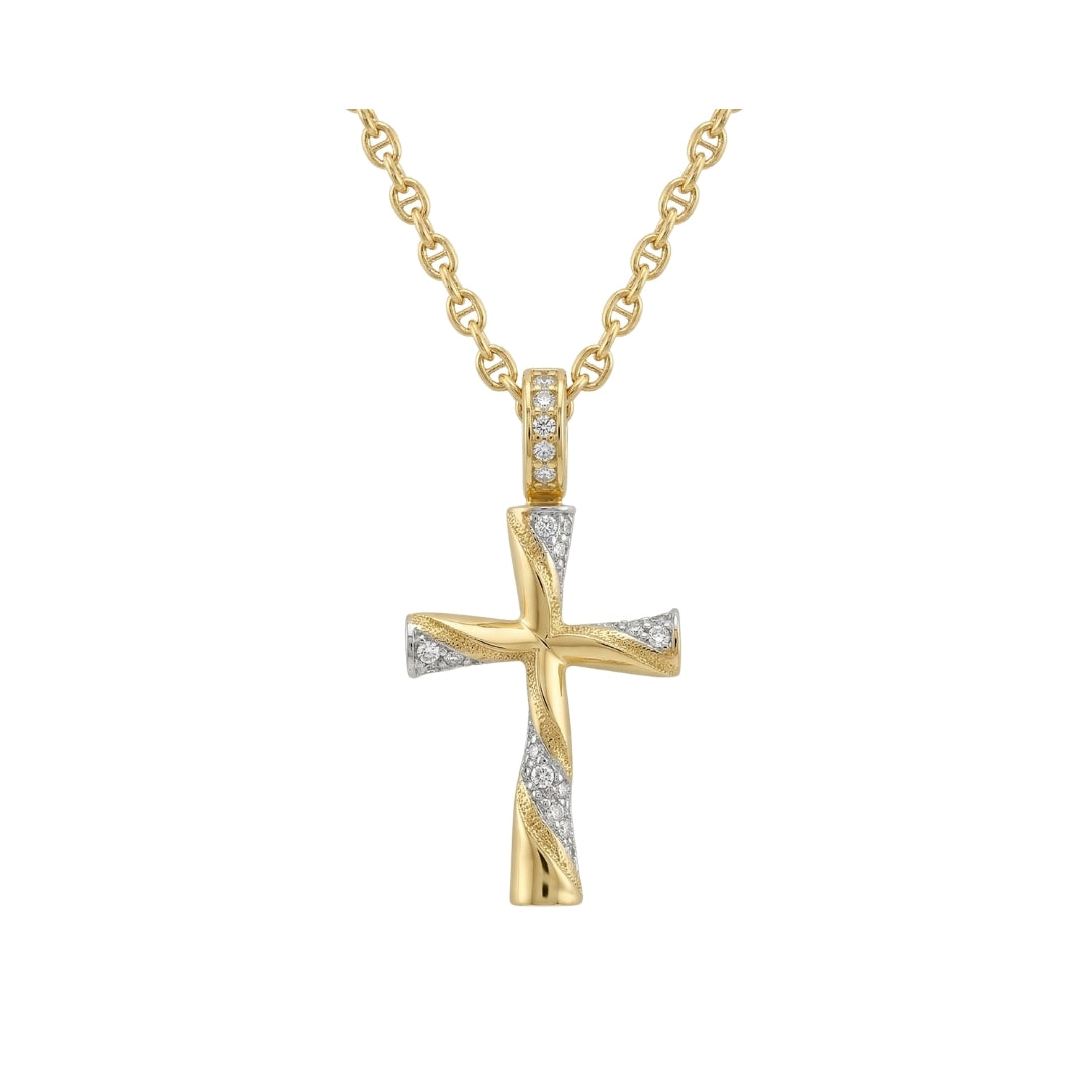 Diamond Cut Cross