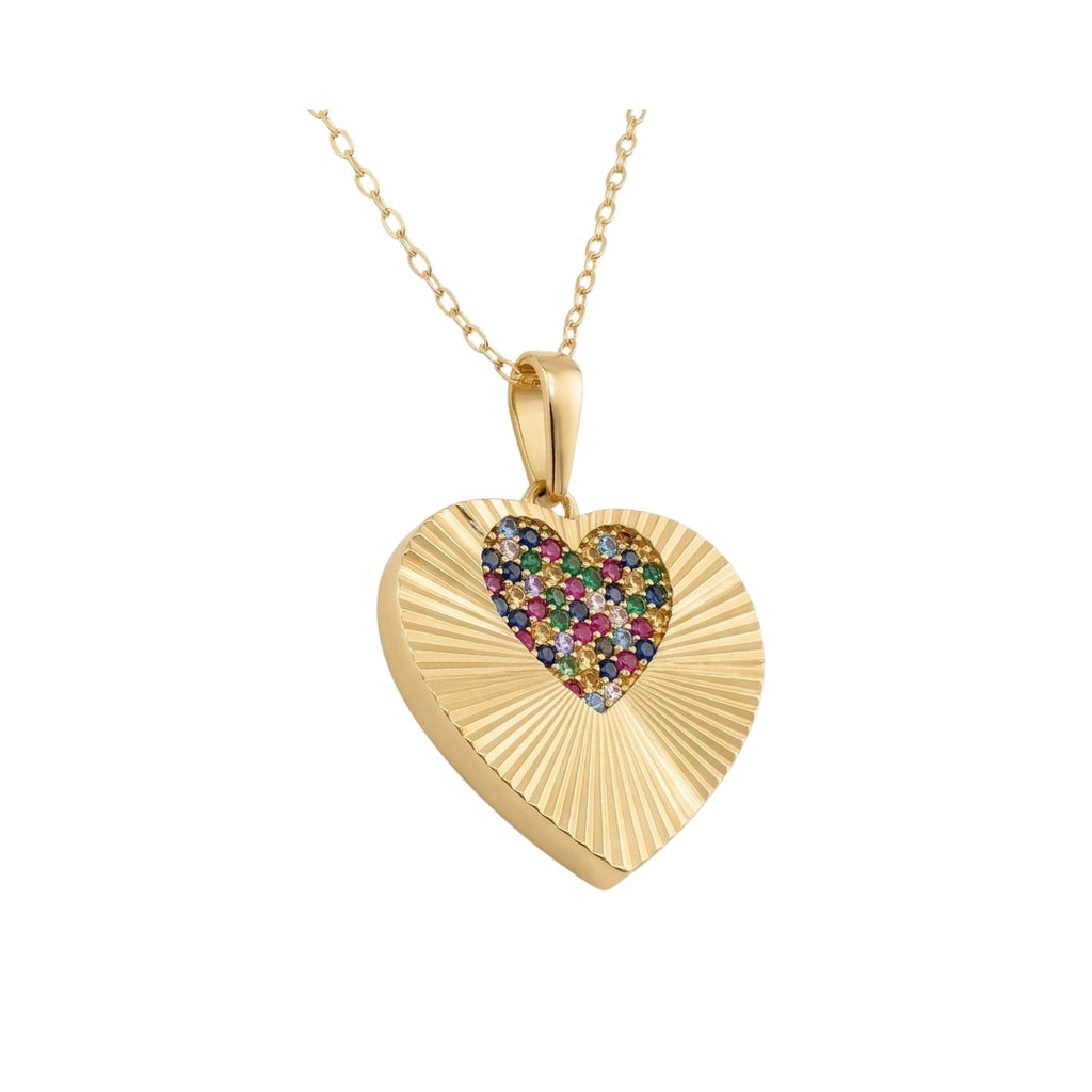 Rainbow Heart Luxe