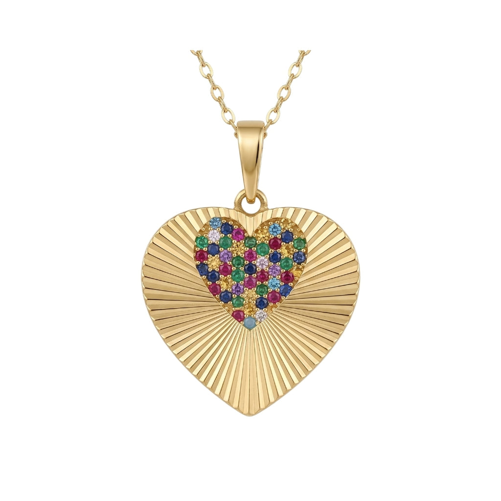 Rainbow Heart Luxe