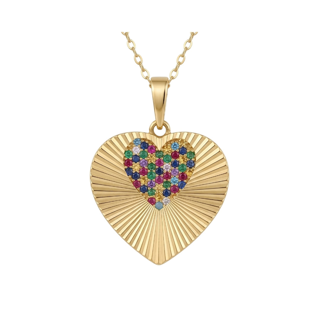Rainbow Heart Luxe
