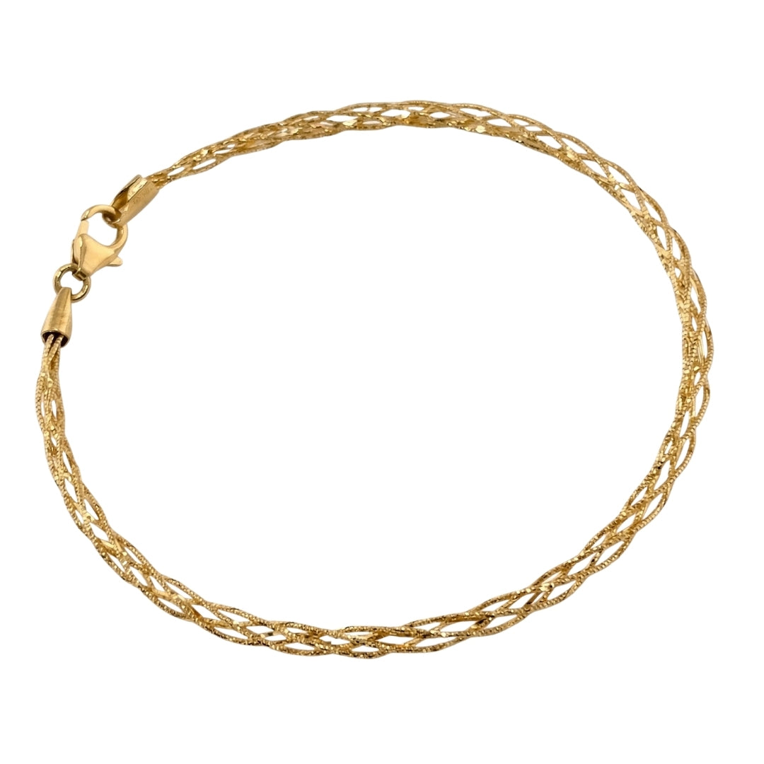 Rope Set Bracelet | 18k