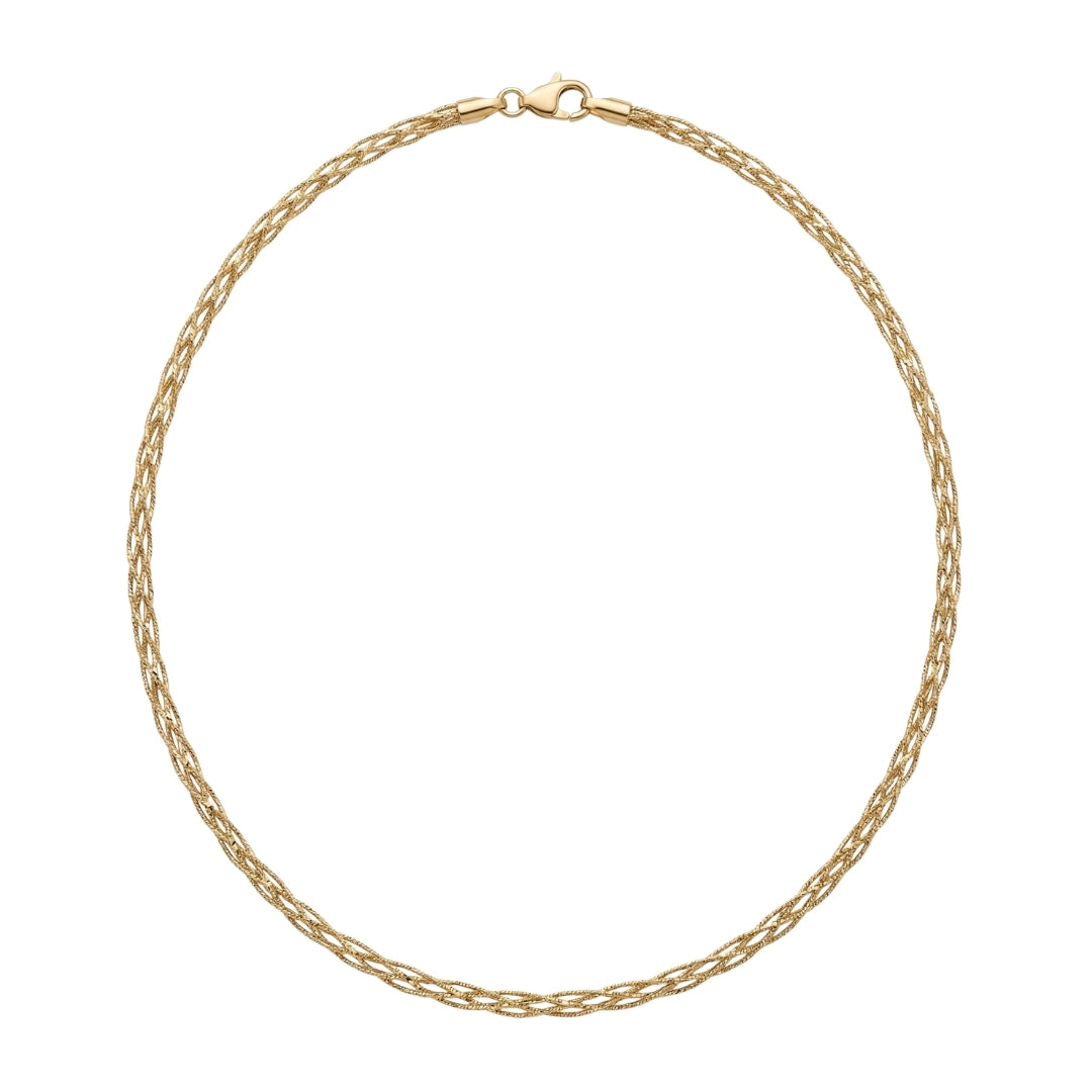 Rope Set Necklace | 18k