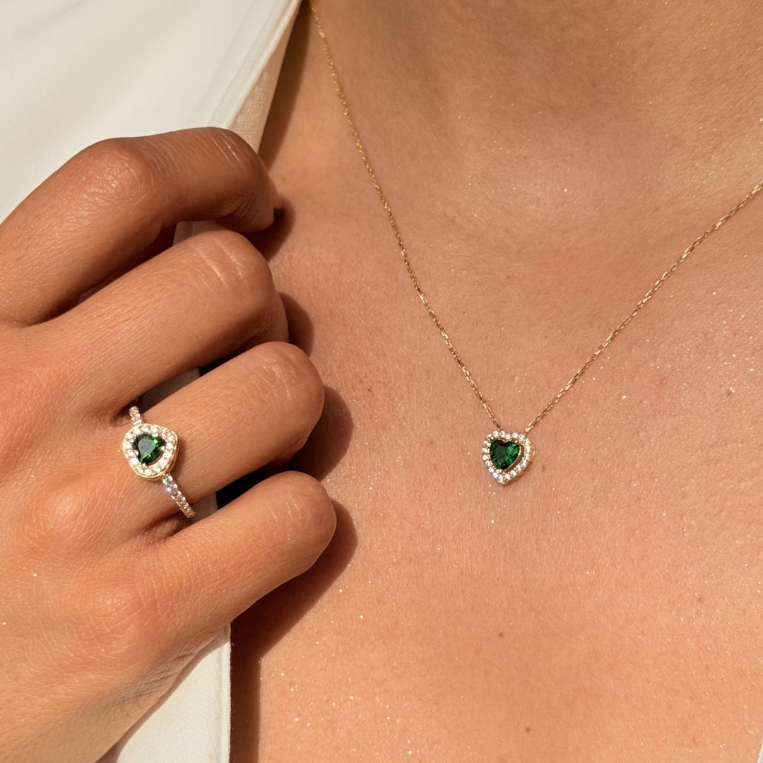 Verde Heart | 18k
